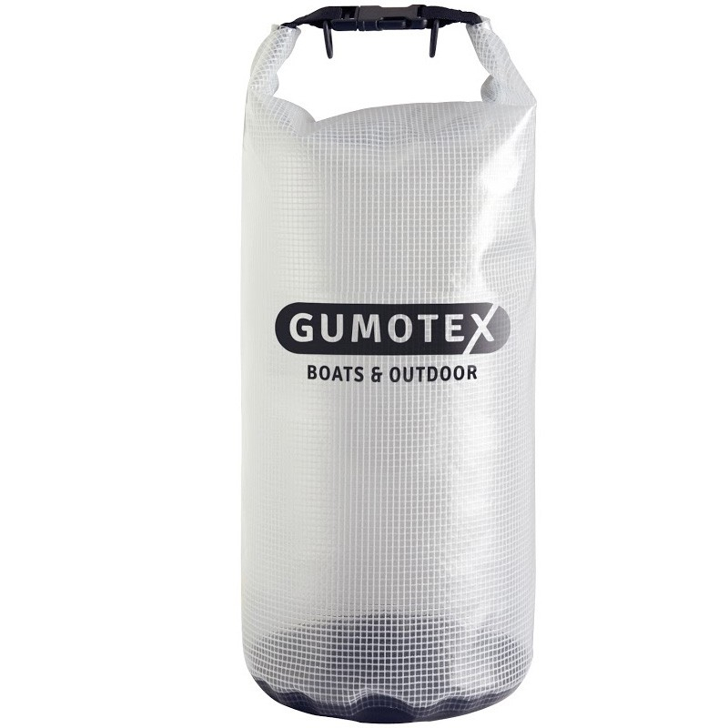Gumotex Dry Bag wasserdichter Packsack Transparent 8 Liter